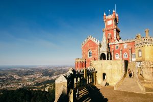 Sintra castle by Pedro Szekely